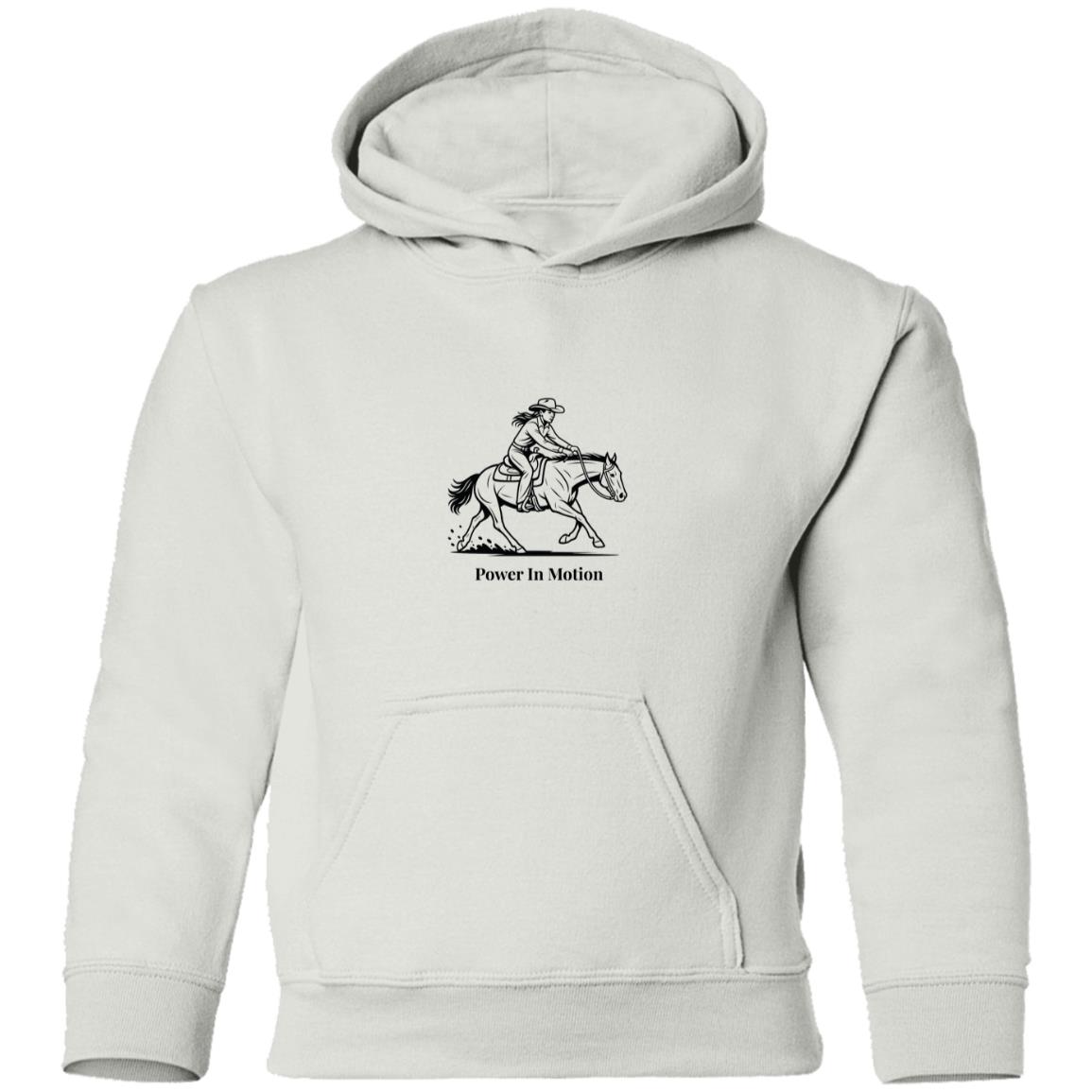 youth hoodie horse graphic female Power in Motion