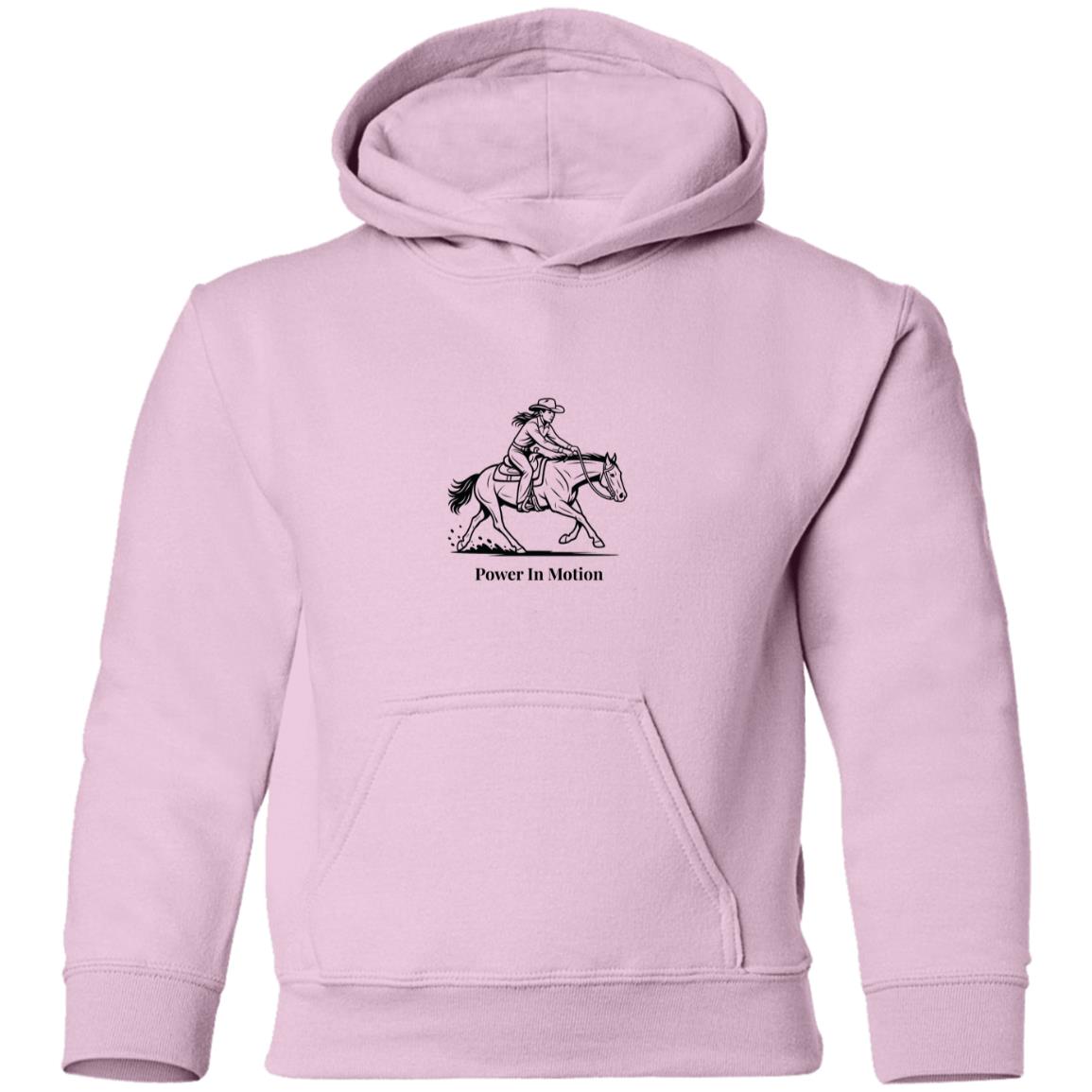 youth hoodie horse graphic female Power in Motion