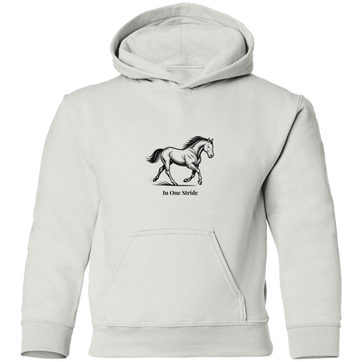 youth hoodie horse graphic unisex In One Stride