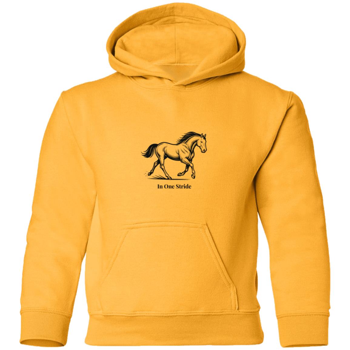 youth hoodie horse graphic unisex In One Stride
