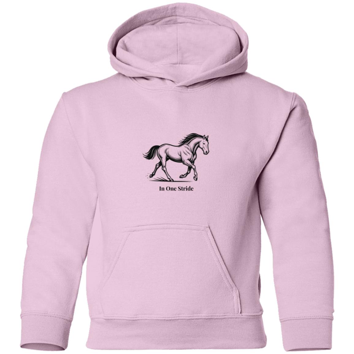 youth hoodie horse graphic unisex In One Stride