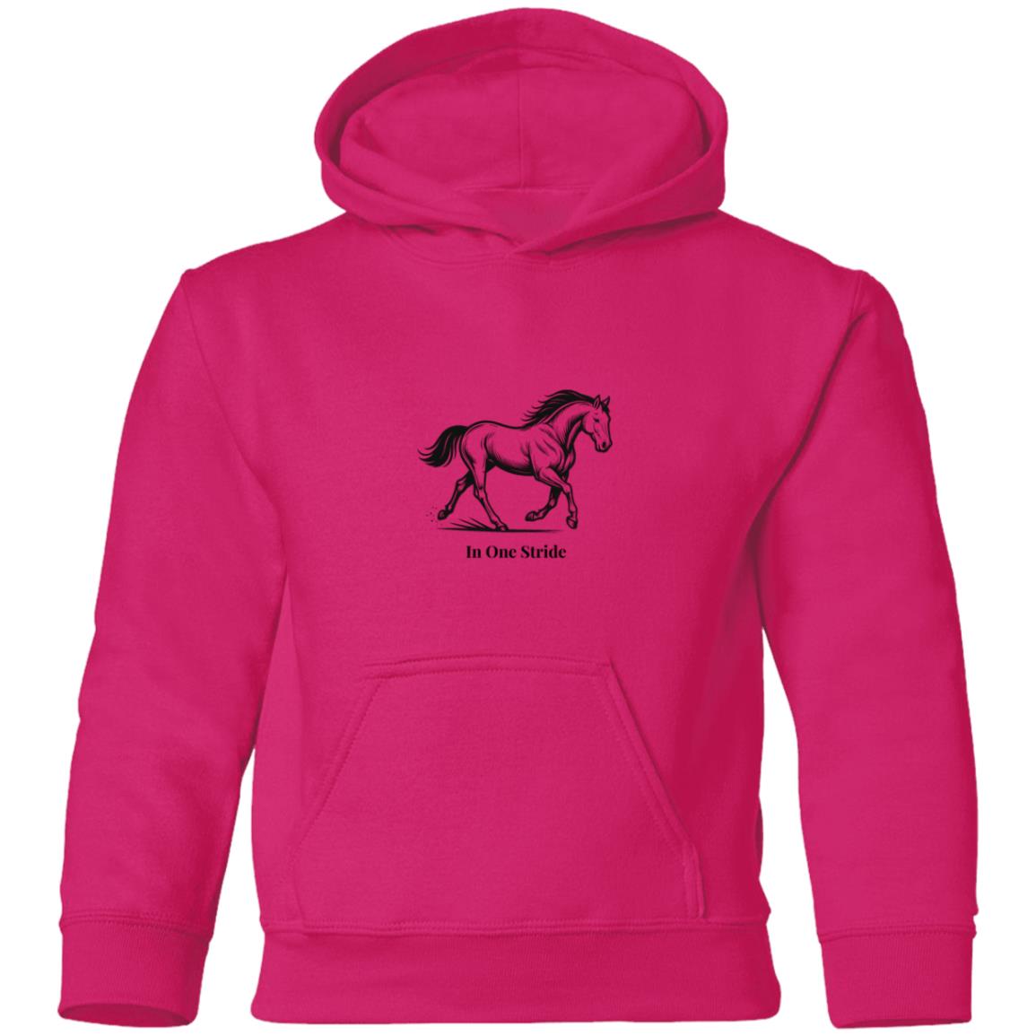 youth hoodie horse graphic unisex In One Stride