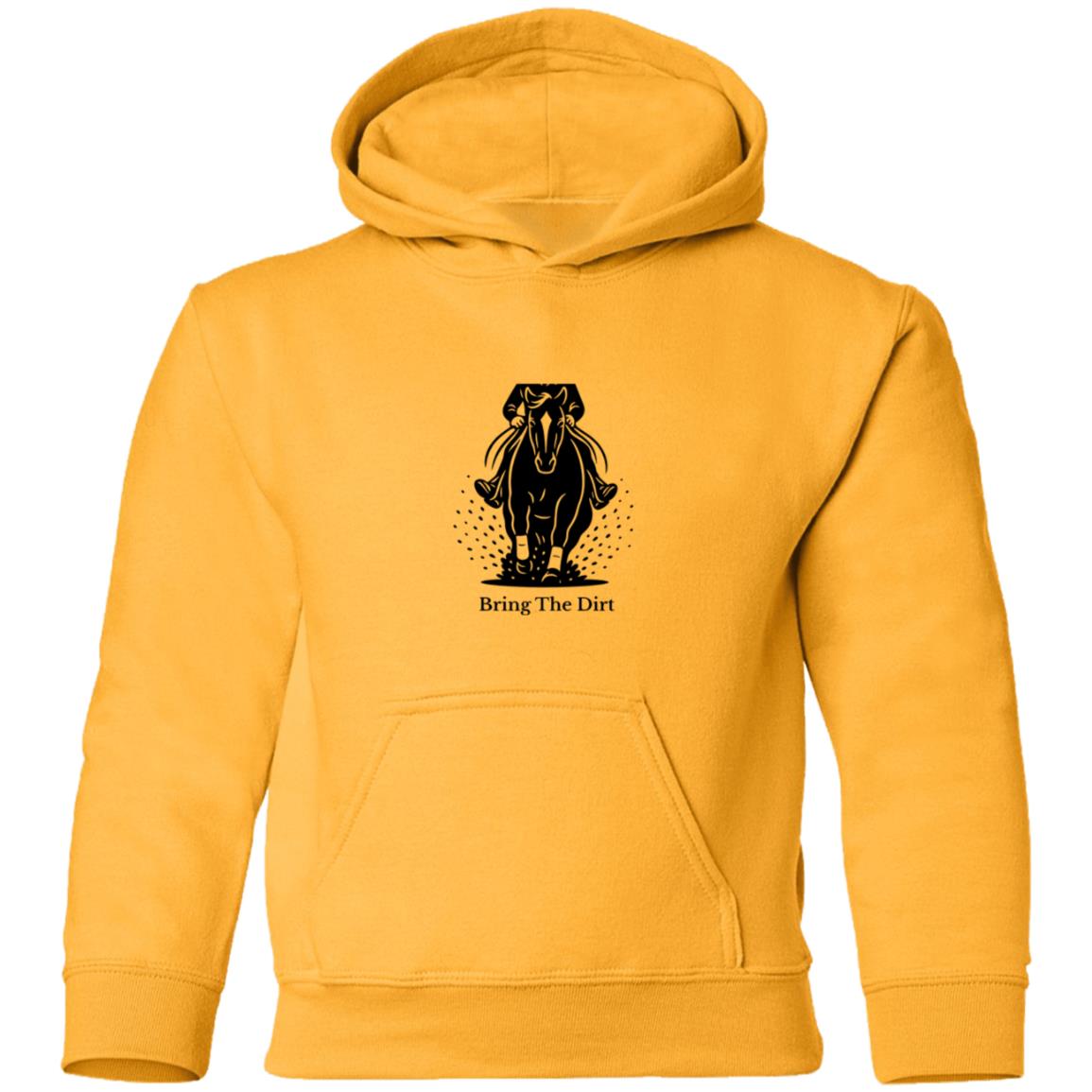 youth hoodie horse graphic unisex Bring the dirt