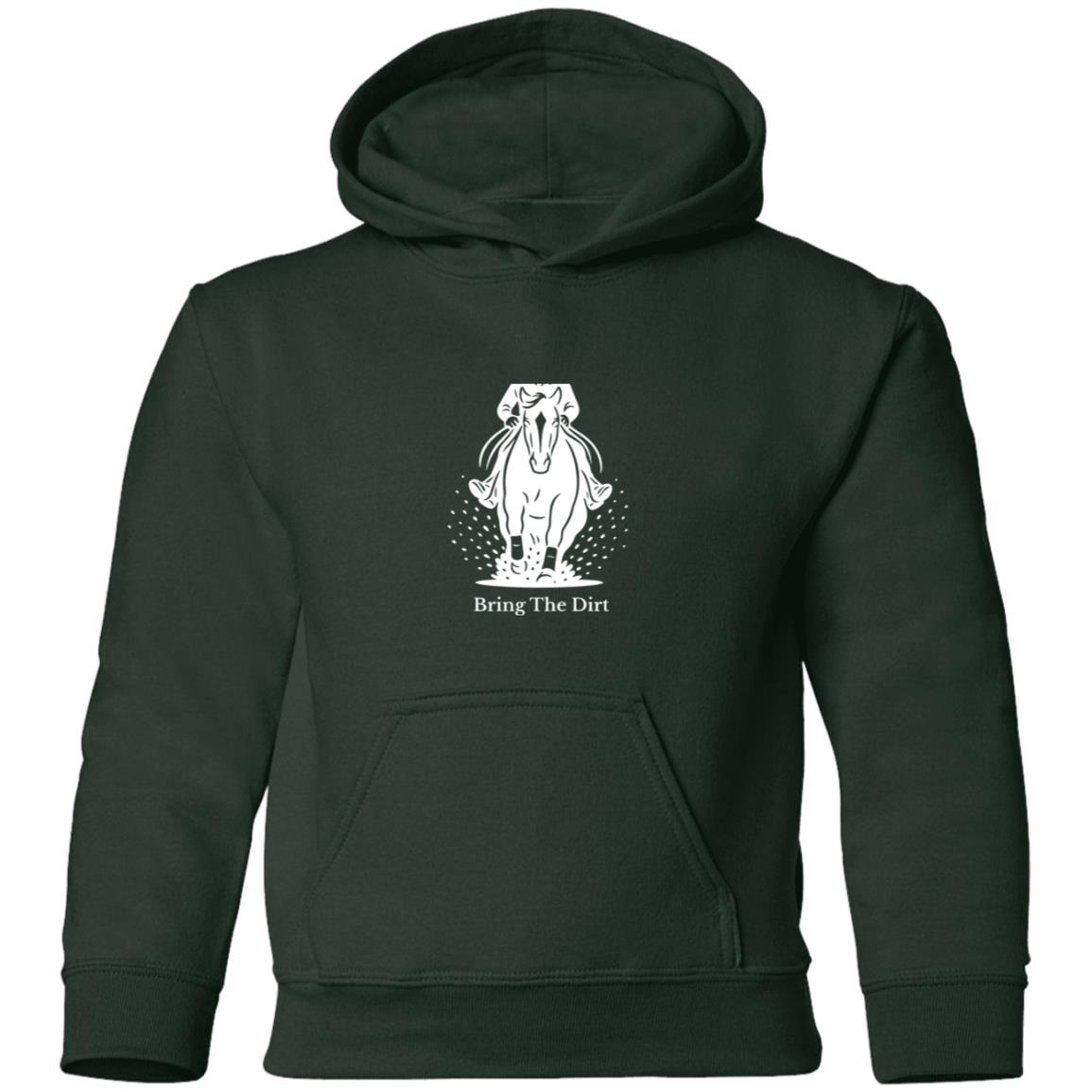 youth hoodie horse graphic unisex Bring the dirt