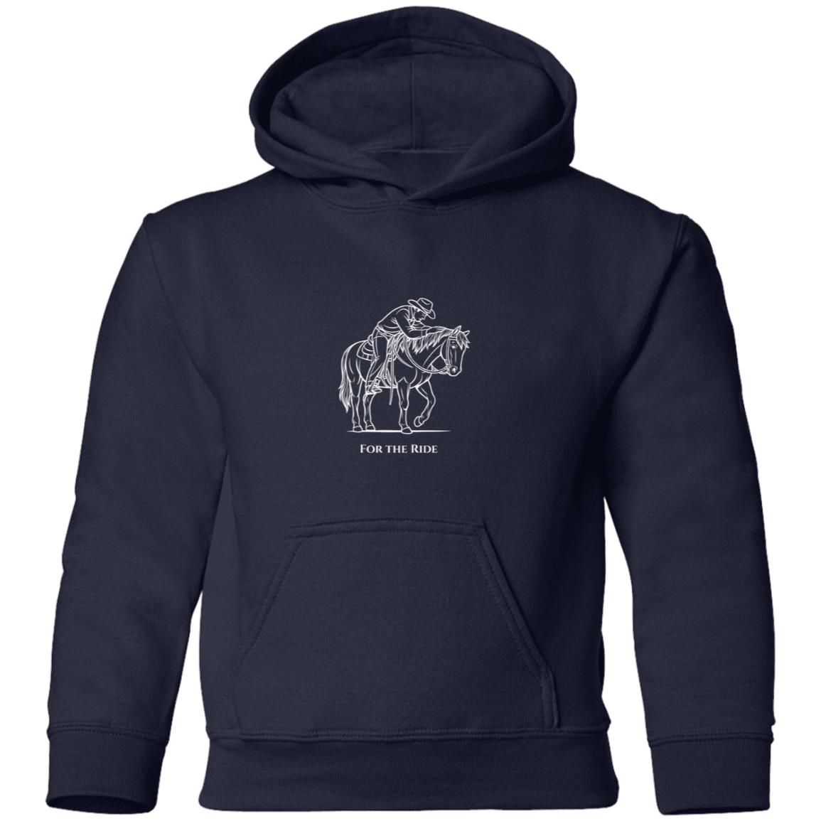 youth hoodie horse graphic male For the ride